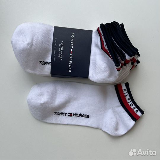 Tommy hilfiger носки.6 пар.В ассортименте
