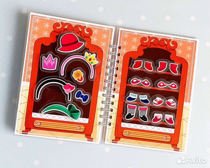 Книжка на липучках одевайка