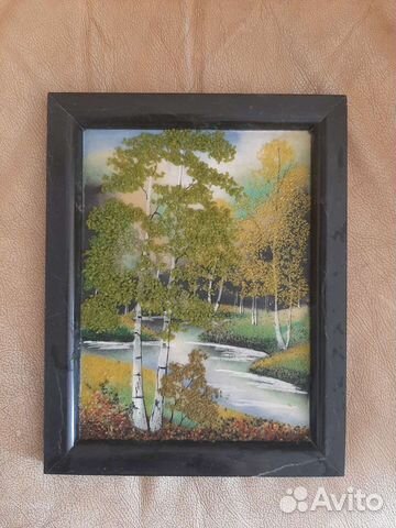 Картина из натурального камня новая