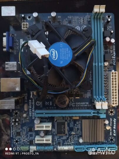 Материнская плата gigabyte с процессором i3-3220