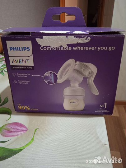 Молокоотсос avent ручной