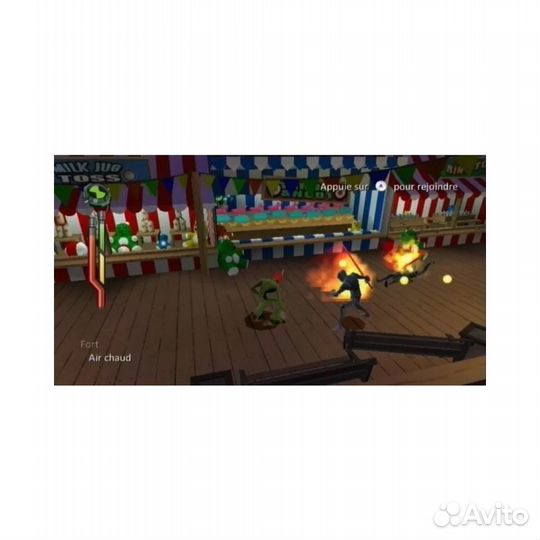 Ben 10 Alien Force, б/у, множ.царап. (PS2)