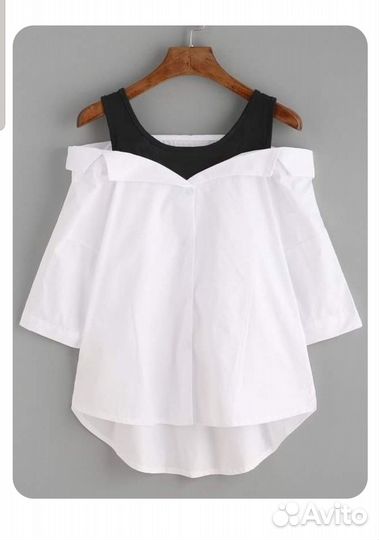 Блузка белая