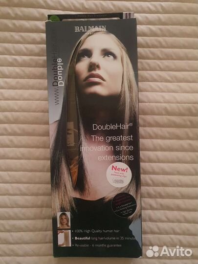 Волосы для наращивания блонд Balmain