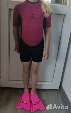 Гидрокостюм детский из дектлона 115-124