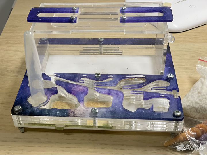 Муравьиная ферма без муравьев