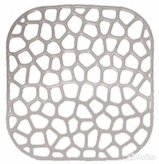 Решётка в раковину квадратная 30х30см