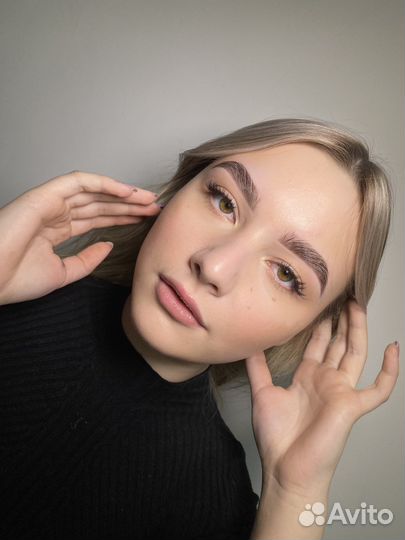 Оформление бровей и ламинирование ресниц