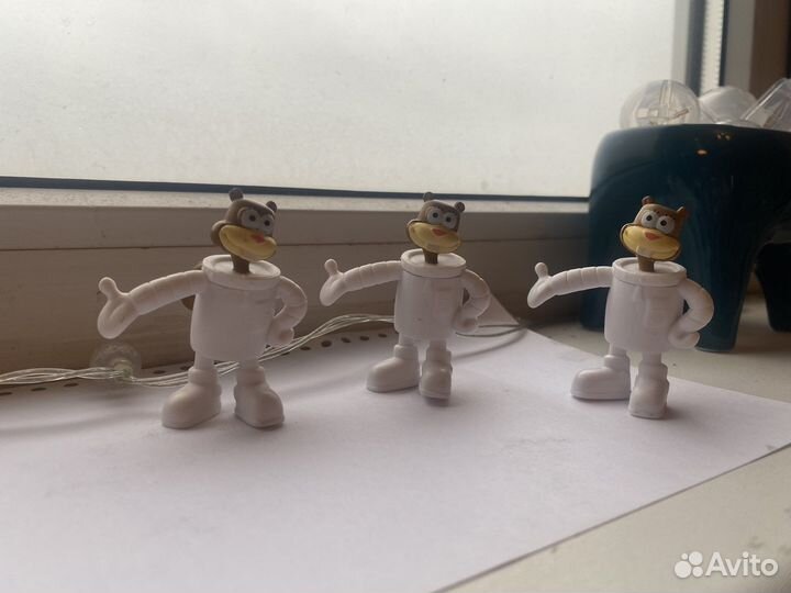 Фигурки персонажей из Спанч Боба