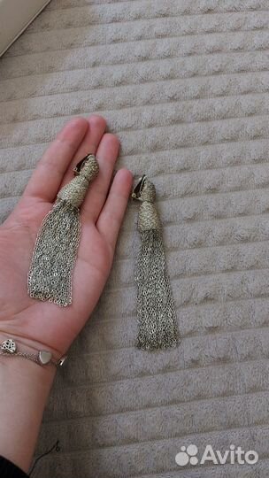 Серьги клипсы
