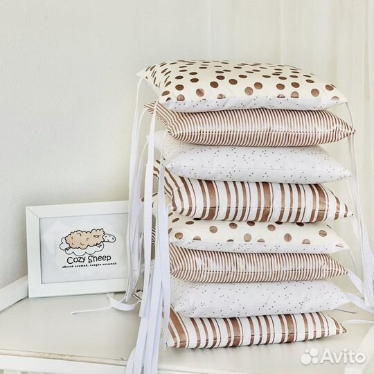 Бортики в кроватку