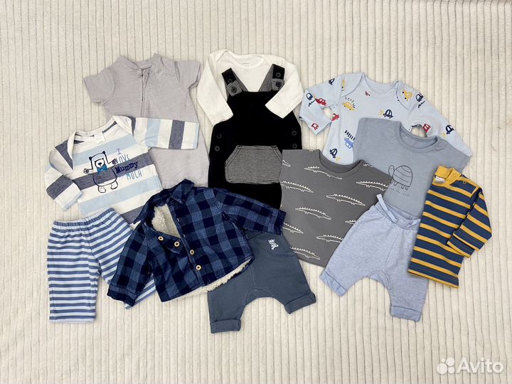 Пакет вещей для мальчика 50-56