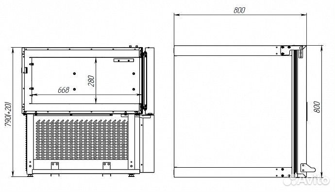 Шкаф шоковой заморозки