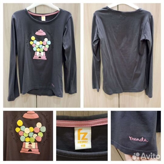 Фирменные вещи на девочку пакетом 134-140-146-152