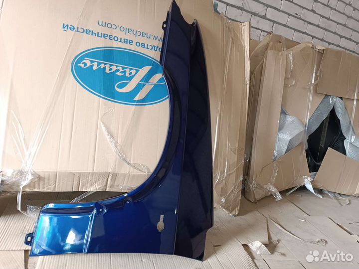 Крыло левое ваз 2114 автоваз цвет Персей