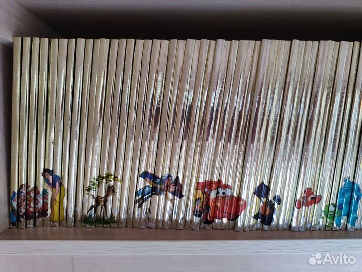 Золотая коллекция сказок Дисней 170шт