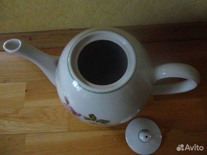 Чайник 4,5 л Вербилки фарфоровый