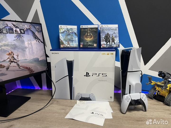 Sony Playstation 5 Slim с дисководом.Идеал