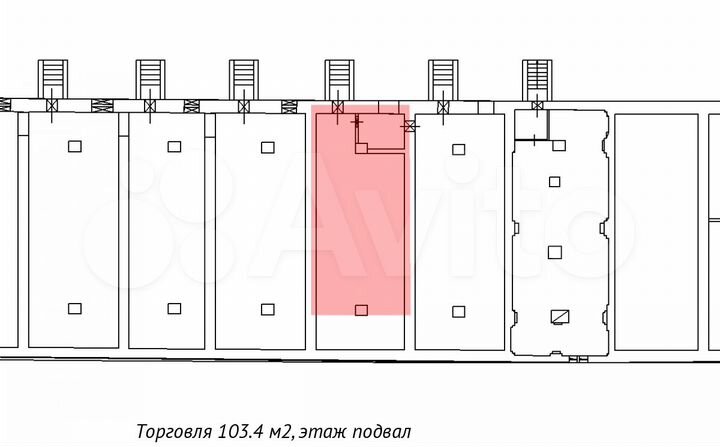 Сдам Магазин 103.4 м2