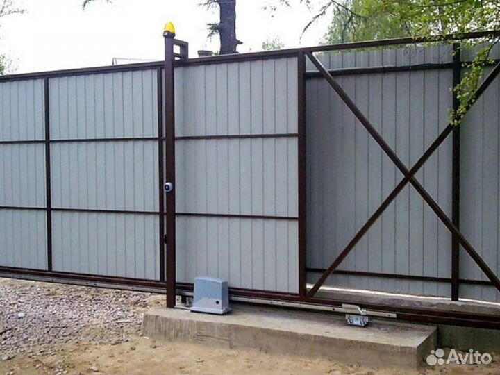 Ворота на дачу 