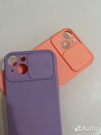 Чехол на iPhone 13 с зашитой на камеру