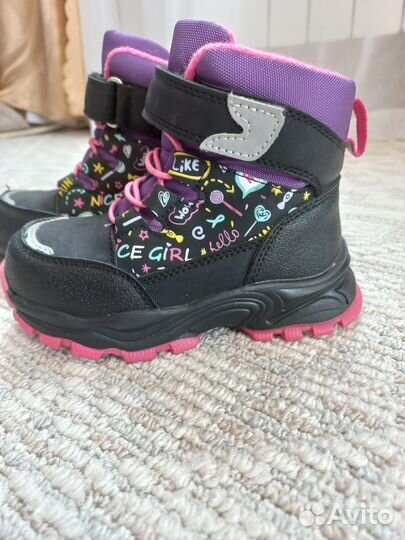 Ботинки для девочки осень весна