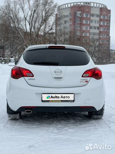 Opel Astra 1.4 AT, 2012, 128 528 км