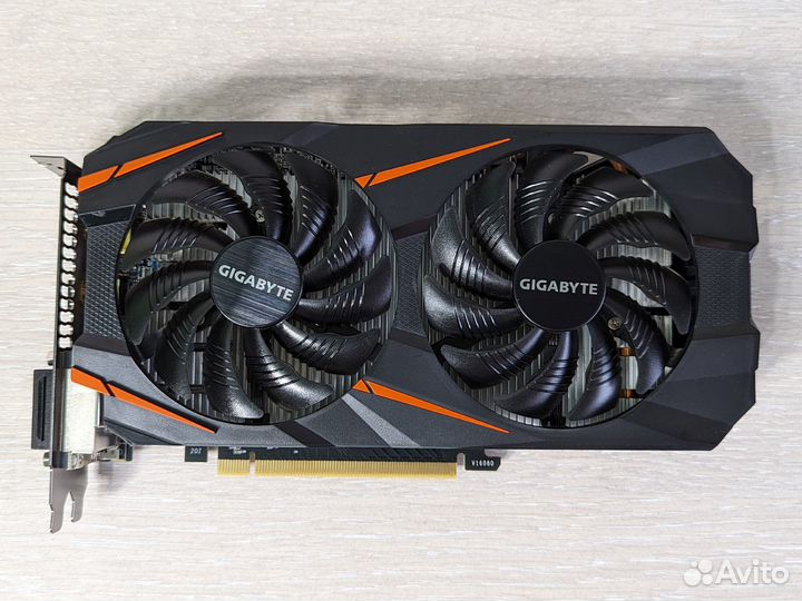 Видеокарта Gigabyte GeForce GTX 1060 Windforce 6Гб