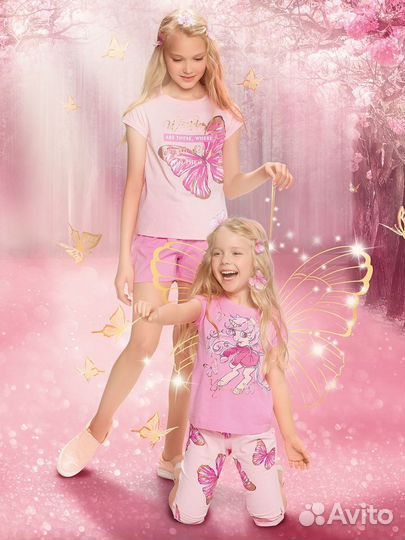 Комплект (шорты+футболка) Pelican 128 трикотаж