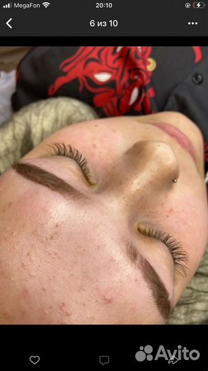 Модельна на наращивание ресниц