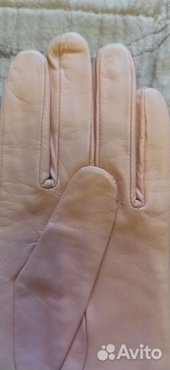 Перчатки кожаные новые 7,5 р