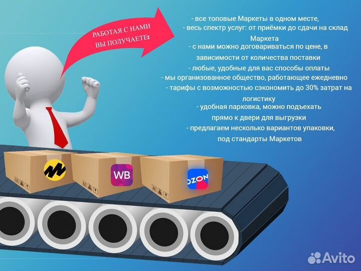 Фулфилмент для маркетплейсов/ упаковка/ доставка
