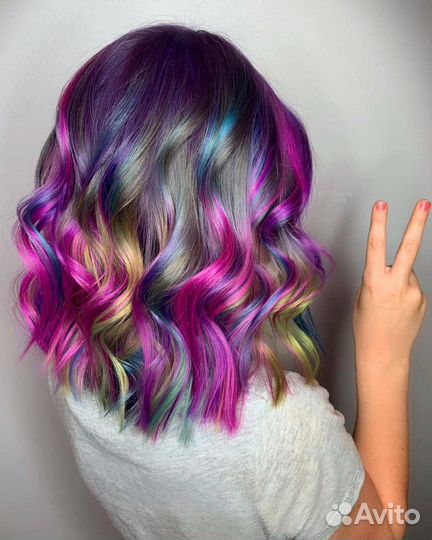 Стрижка и окрашивание