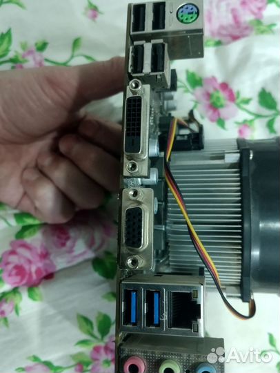 Комплект. Материнская плата с процессором