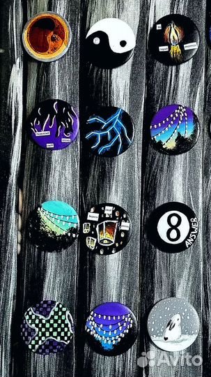 Значки ручной работы