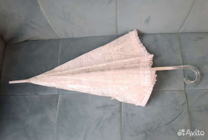 Зонт свадебный прозрачный для фотосессии