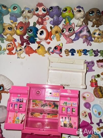 Лпс, лол, мебель, еда для кукол