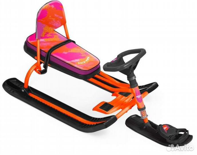 Снегокат Nika Тимка Спорт 4-1 со спинкой