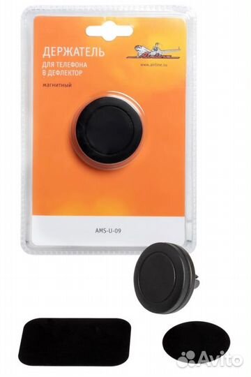 Держатель для телефона в дефлектор магнитный обрез