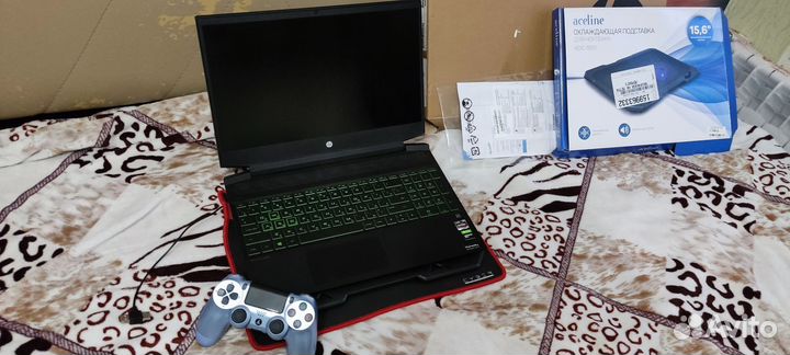 Игровой ноутбук HP R5/5600H GTX 1650/16gb/M2/512