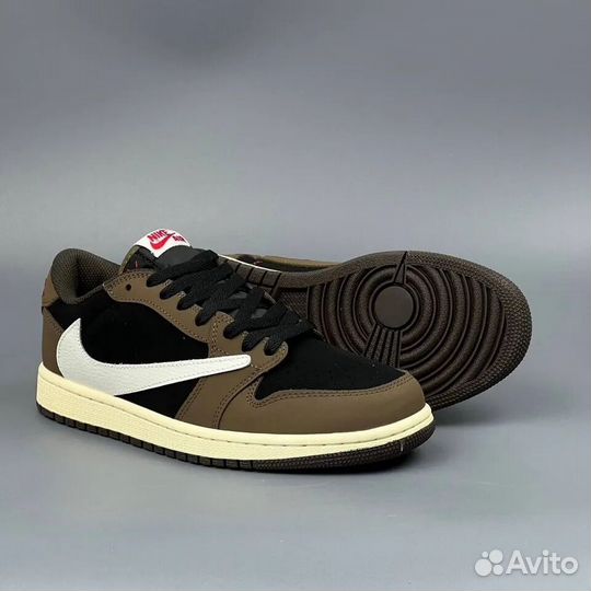 Nike Air Jordan 1 Low x Travis Scott Brown