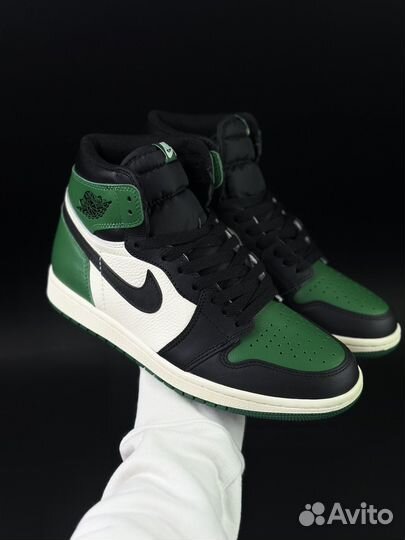 Кроссовки Nike Air Jordan 1 High Pine Green