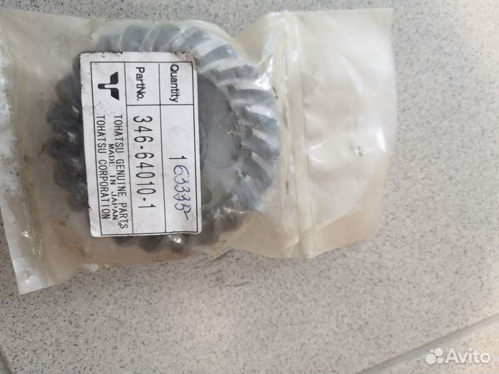 Шестерня редуктора Tohatsu 346-64010-1