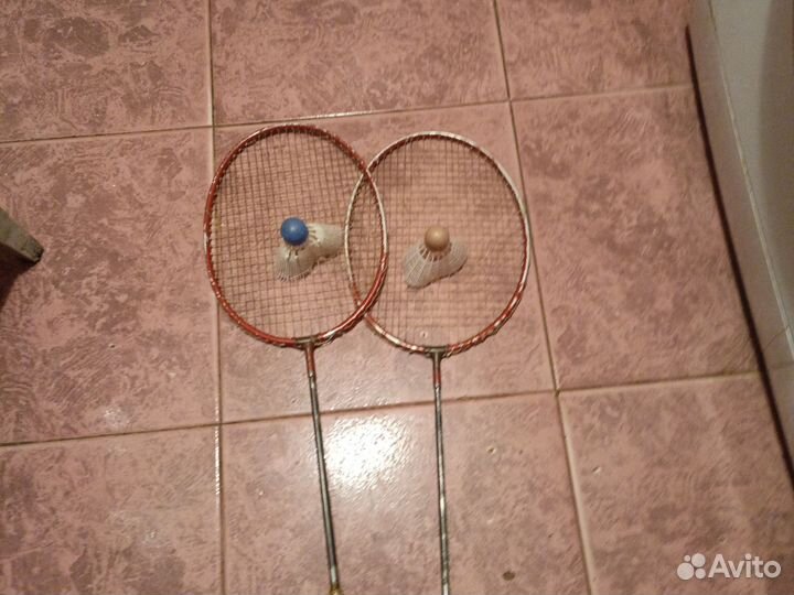 Ракетки 2 шт для бадминтона