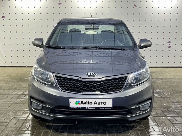 Kia Rio 1.4 МТ, 2016, 82 497 км