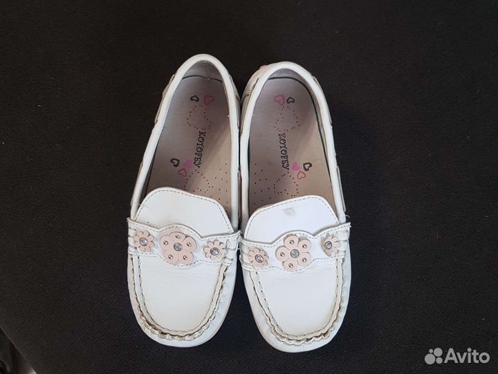 Мокасины для девочки