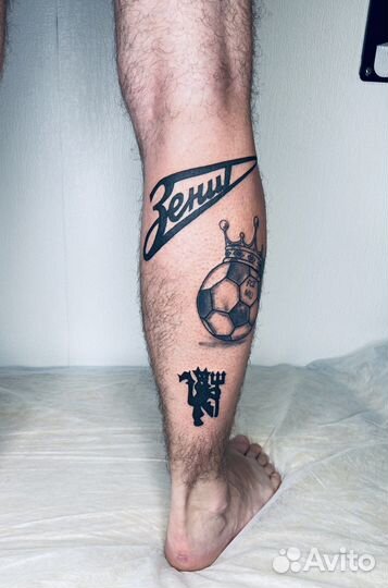 Татуировка в домашней студии