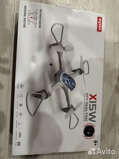 Квадрокоптер с камерой syma X15W