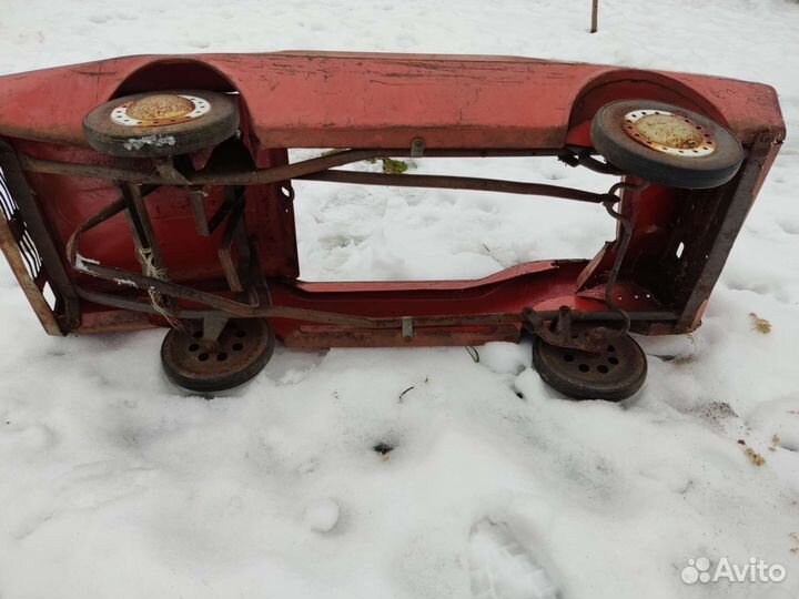 Педальная машинка СССР