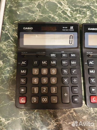 Калькулятор casio gx-12